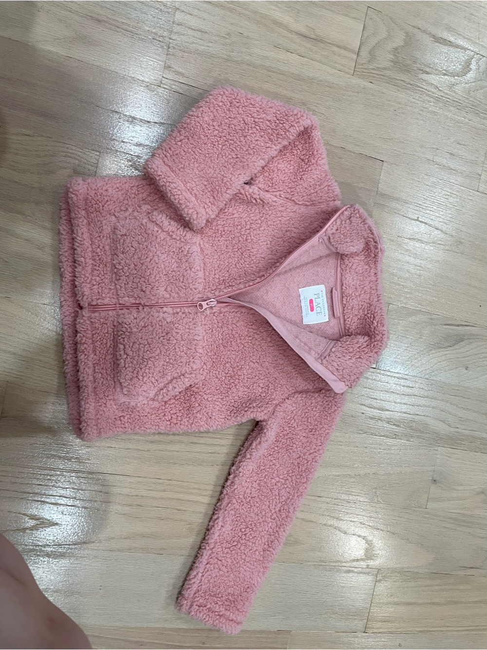 The Children's Place Soft Pink Sherpa Jacket